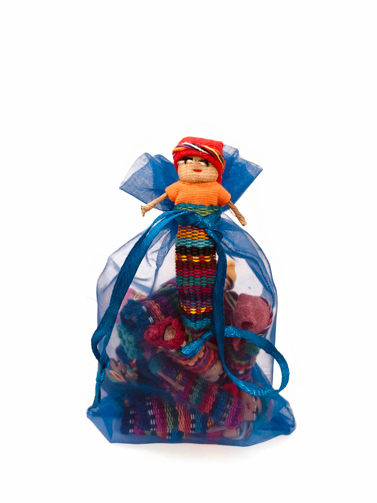 2 Inch Worry Dolls Handmade Friendship best friends Guatemala