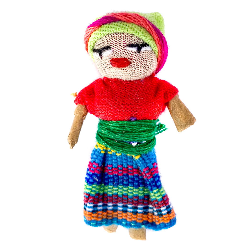 Worry Doll, Guatemalan Worry Doll, Sustainable Worry Doll, Authentic Worry Dolls