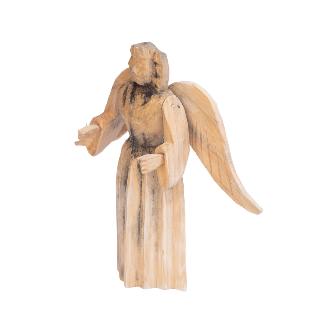 Angel's Wings, Guatemalan Wooden Art, Guatemalan Wooden Folk Art 