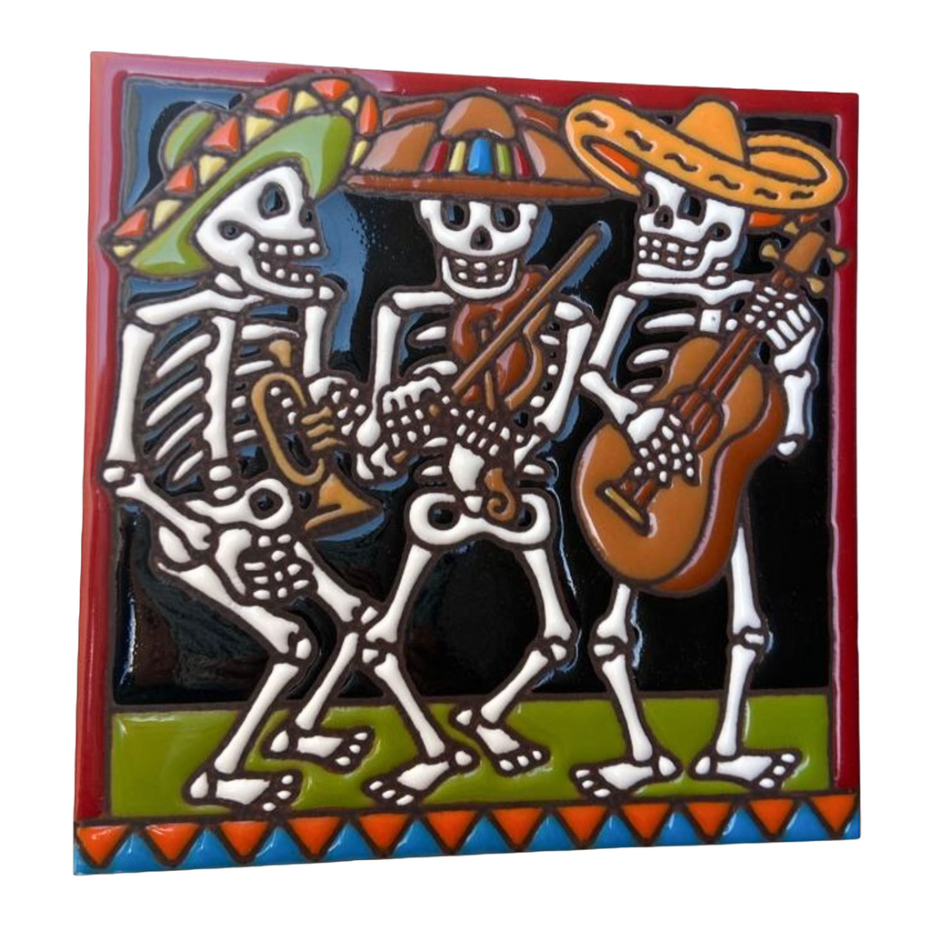 Mexican Day of the Dead Folk Art, Mexican Dia de Los Muertos Art 