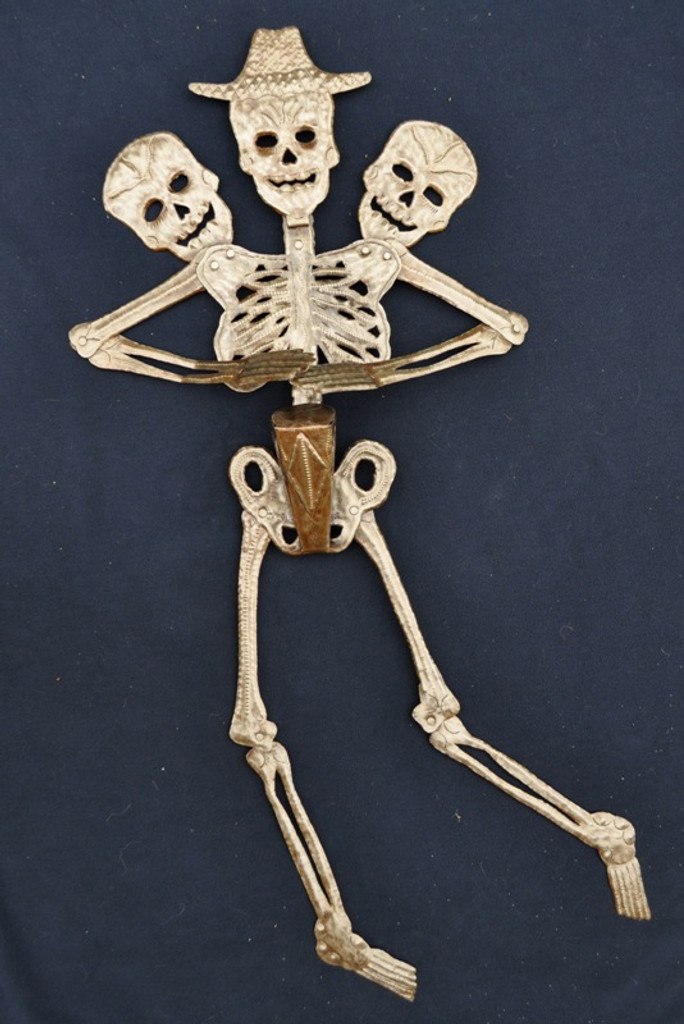Haitian Metal Skeleton - Limited Edition   11" x  29"