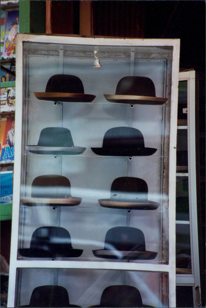 Traditional Bowler Hats for women in Bolivia La Paz