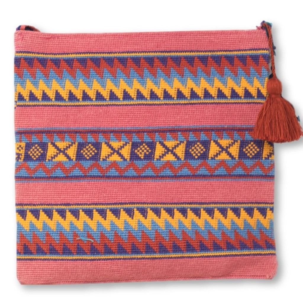 Traditional Bag, from Todo Santos Guatemala, 12" x 12" 089