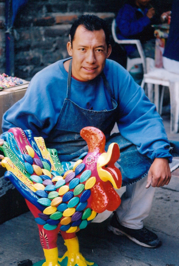 Gerardo Ortega, Folk Artist Mexican Pottery
