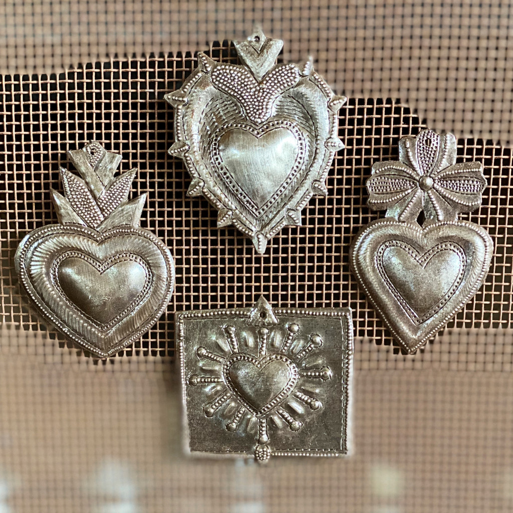 handmade cross, milagro cross, mexican charms, sacred object, miracle