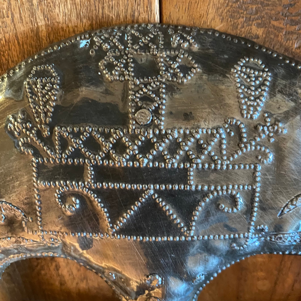 Haitian Veve, Baron Samedi Skull, Metal Wall Hanging,  Skeleton Artwork, Haitian, Recycled Metal