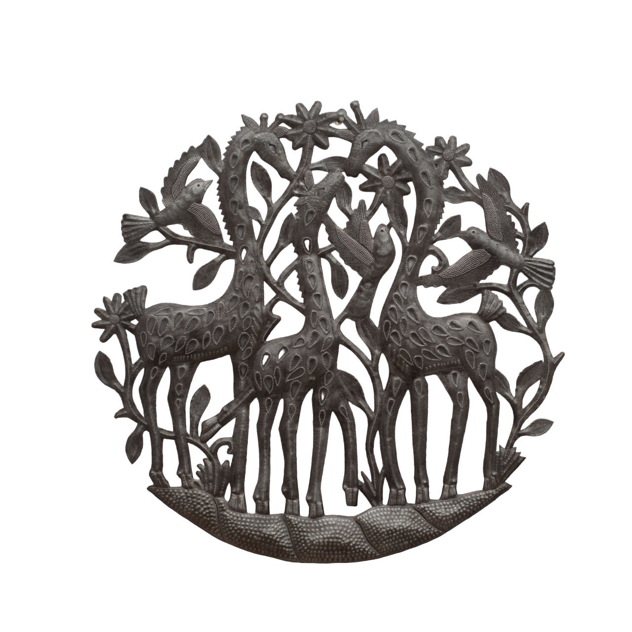 Giraffe Wall Décor, Safari Animal Plaques, Handmade from Recycled Material, Haiti Fair Trade Giraffe Wall Décor, Safari Animal Plaques, Handmade from Recycled Material, Haiti Fair Trade