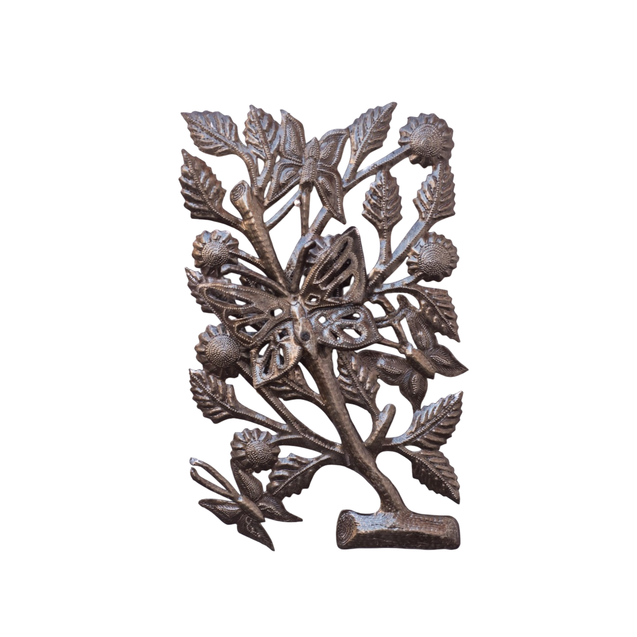 Butterfly Branch, Butterfly Decor, Fluttering Winged, Winged Creature, Eco-Friendly Art, Floral Art, Flower Sculpture, Save the Butterflies, Butterfly on Flower Branch, Floral Branch with Butterflies 