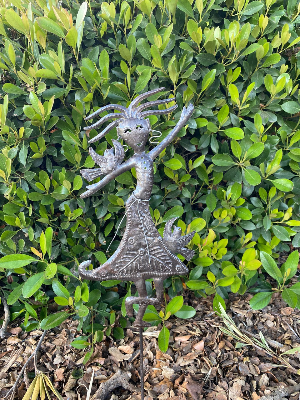New Garden Stake, You are my Sunshine, Spring Metal Plant Stake - Outdoor Garden Yard Decor, Ornament Patio Marker 10" X 17"