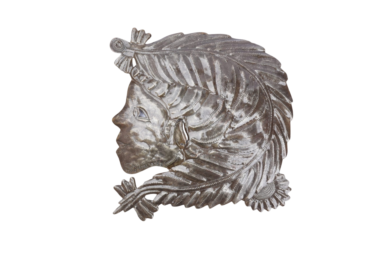 Native Woman Mask, Natural Woman, Bohemian Woman, Metal Woman, Metal Nature Woman  Native Woman Mask, Natural Woman, Bohemian Woman, Metal Woman, Metal Nature Woman