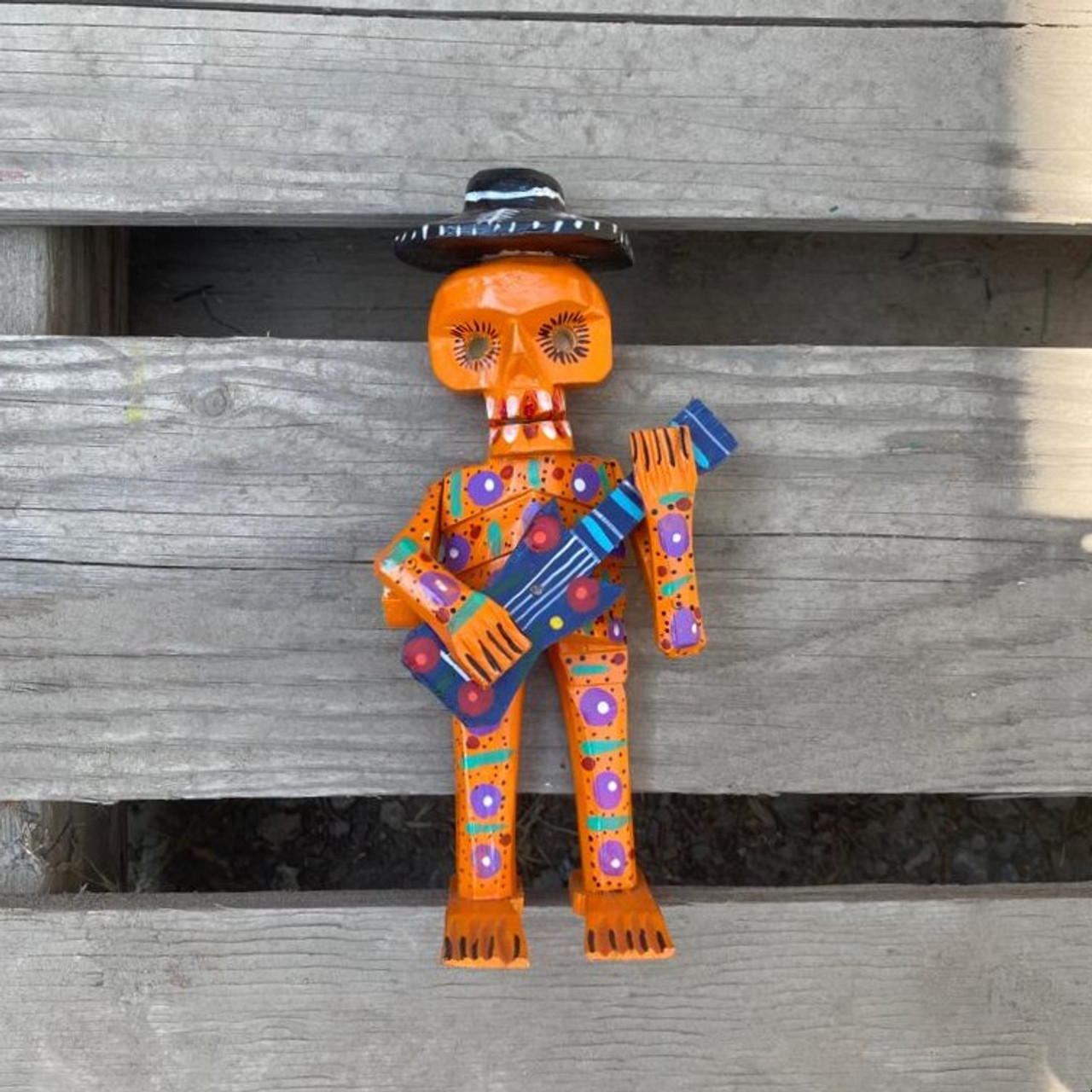 Day of the Dead Folk Art, Dia de los Muertos Decor, Day of the Dead Decor, Day of the Dead Musicians 