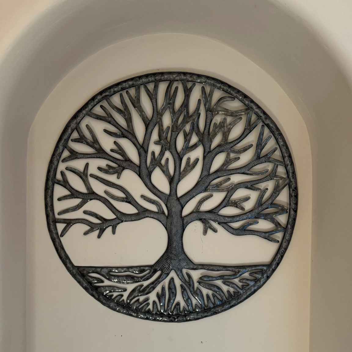 Repurposed Metal Tree of Life,  Wall Decor, Fair Trade  