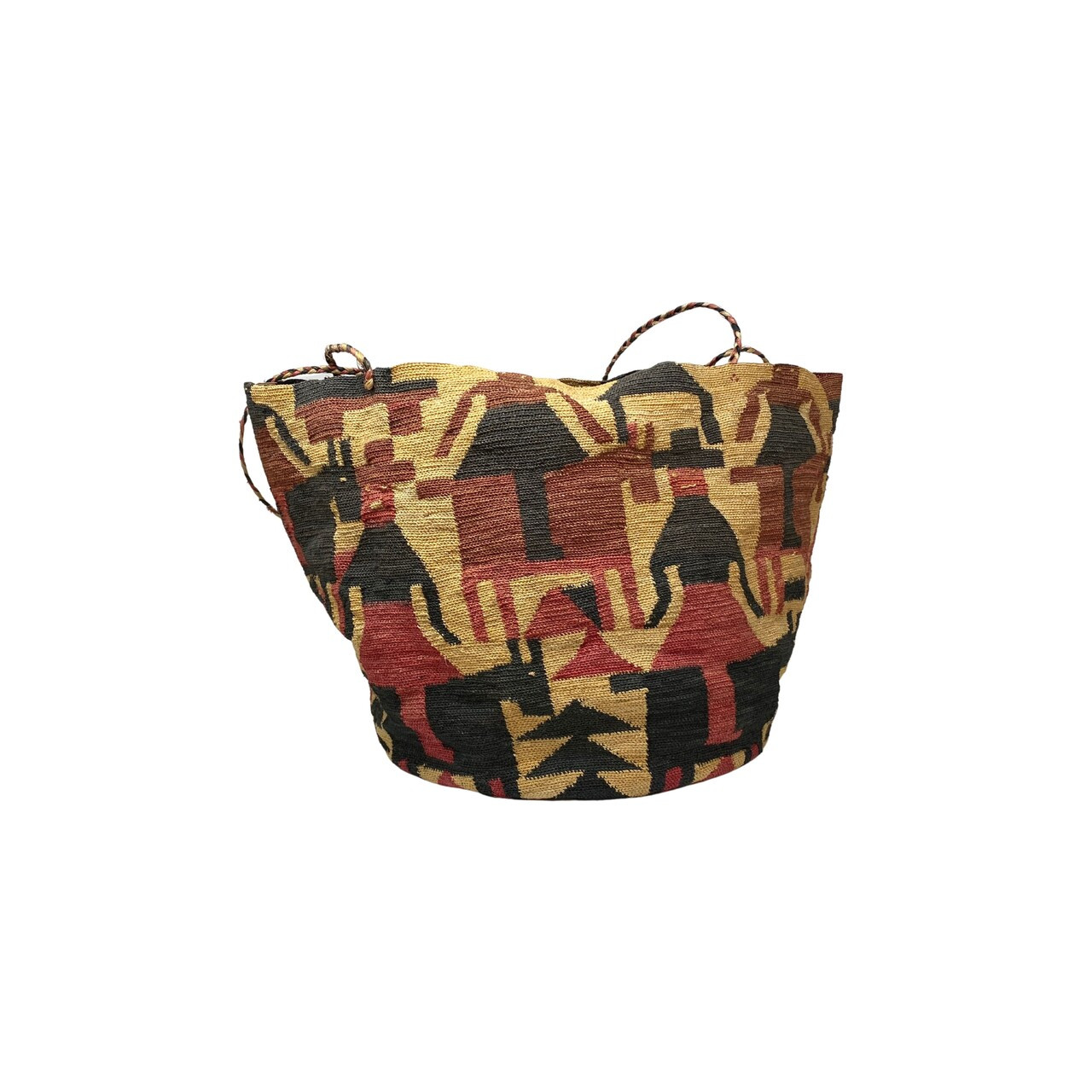 【vintage】エクアドル工芸 シグラバッグShigra Bag ハンドメイド Upcycled Handmade Vintage Ecuadorian Shigra, Fine Quality Woven