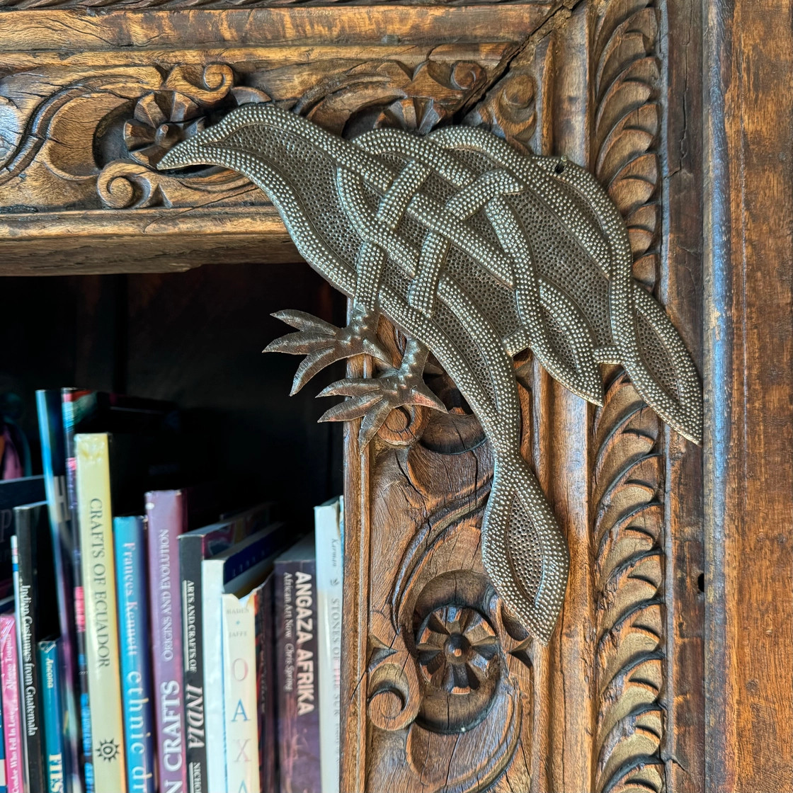 Handmade Haitian Metal Art, Celtic Raven, Celtic Knots, celtic Birds, Metal Celtic Wall Sculpture, The Morrigan, Symbol of Wisdom, Eco-Friendly Handmade Sculpture, Celtic Raven Decor, Irish Raven
