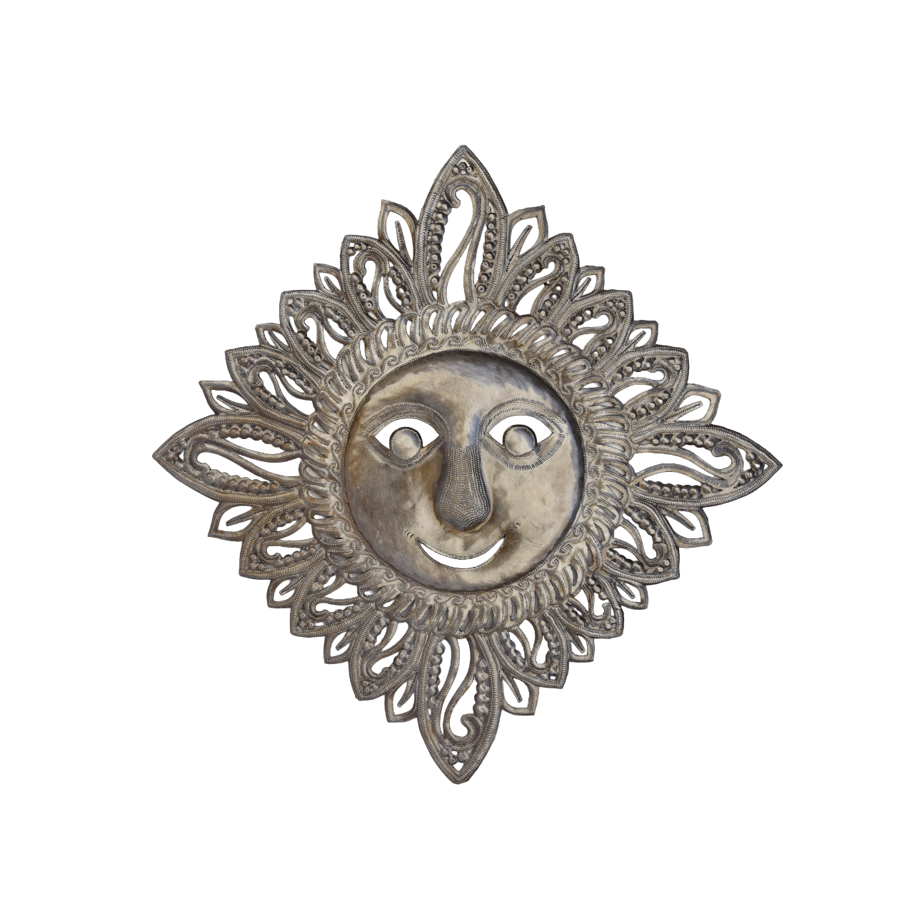 Metal Sun, Garden Sun, Sunshine Decor, Sunshine Art, Sunny Sculpture, Sunny Decor, Metal Sun, Garden Sun, Rhombus Sun, Diamond Sun
