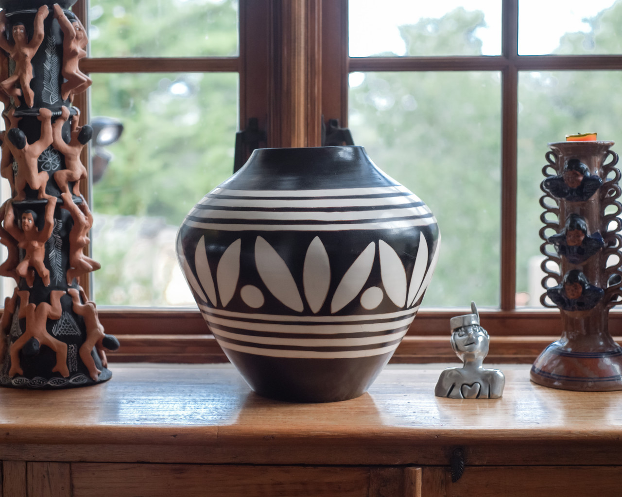 Vintage Ceramic Pottery, Chulucanas Peru, Chulucanas Pottery, Home Decor, Vintage Home Decor, Handcrafted Folk Art, Handcrafted, Unique Home Decor