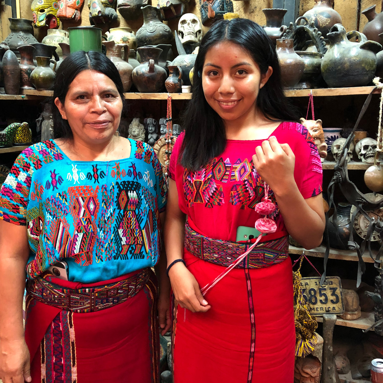 Anna and her daughter from Chajul