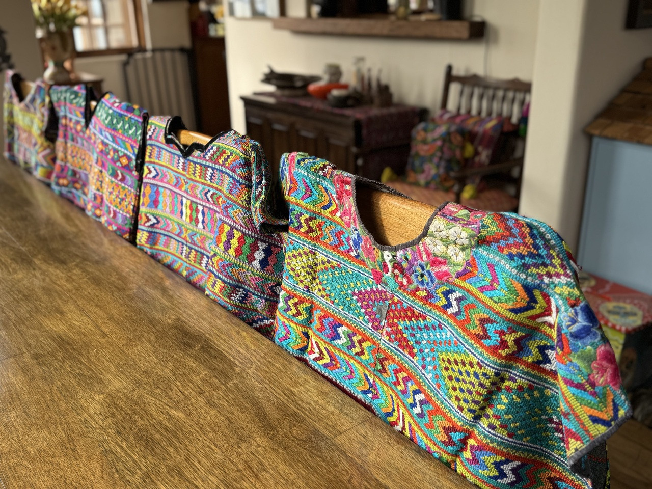 decorating with Traditional textiles