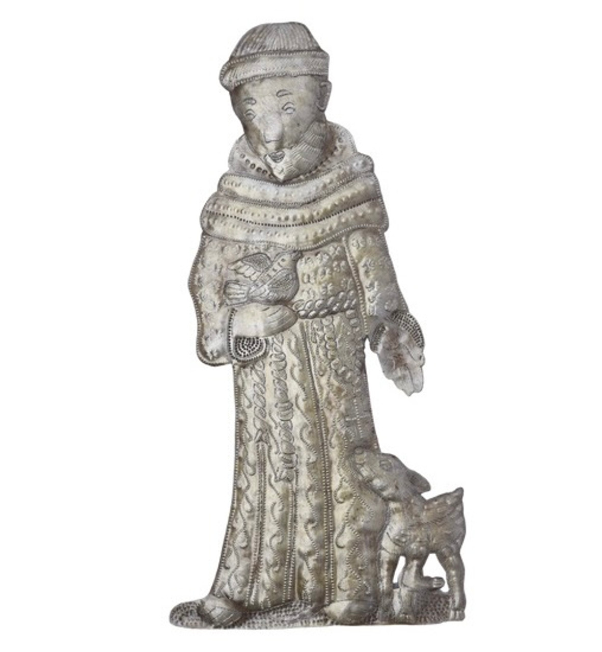 Saint Francis with Dog patron Saint of Animals