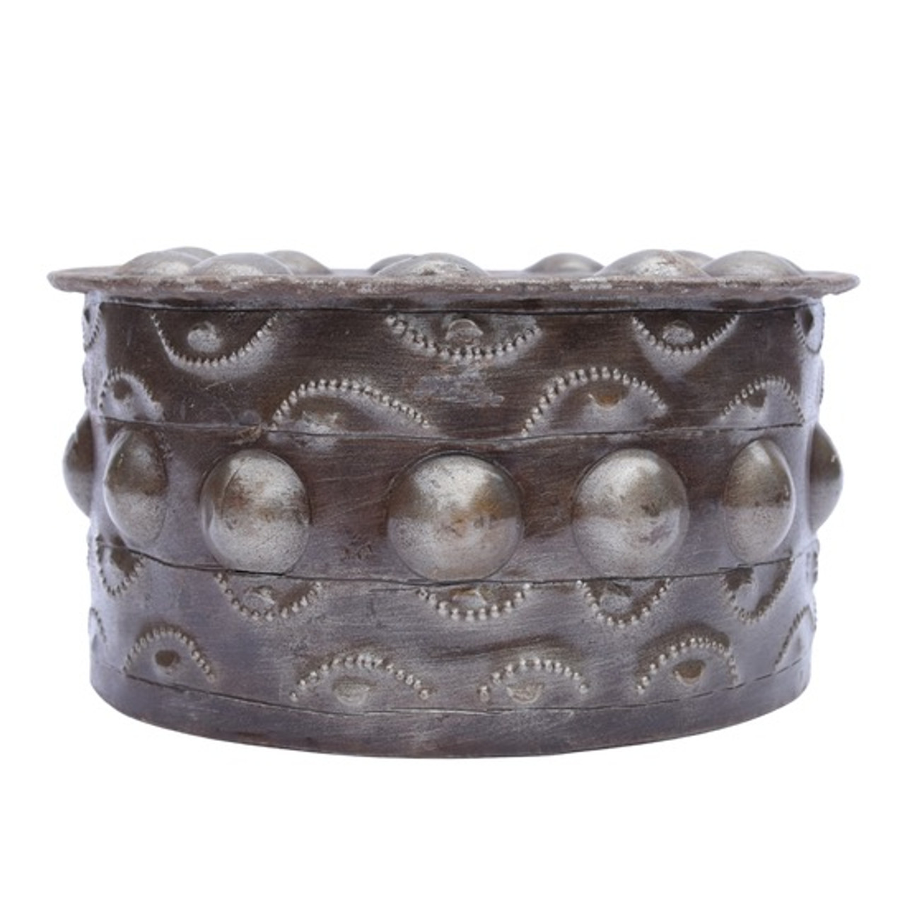 One of a Kind Beaded Hand Pounded Candle Holder, Fair Trade Haiti One of a Kind Beaded Hand Pounded Candle Holder, Fair Trade Haiti