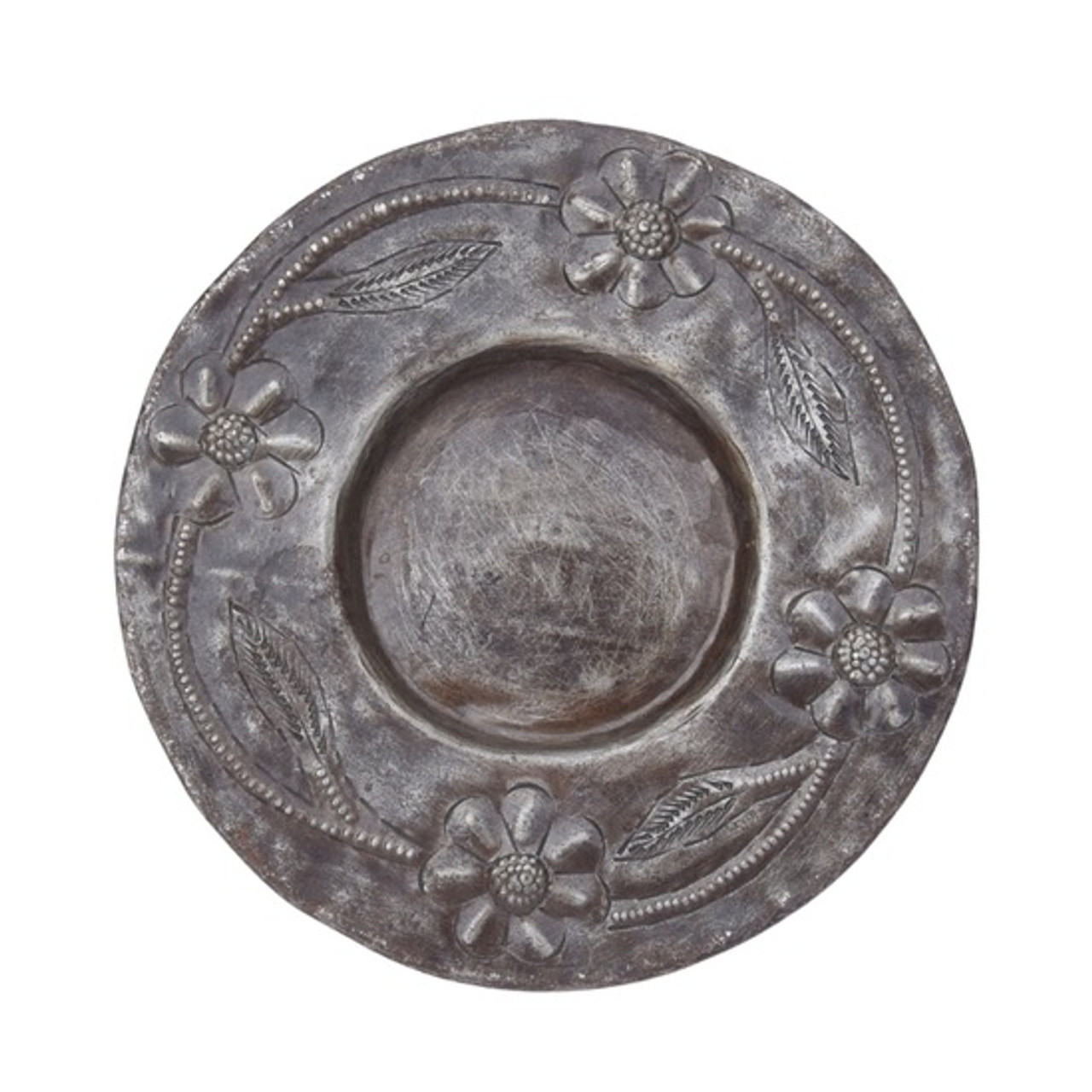 One of a Kind Geometric Hand Pounded Candle Holder, Fair Trade Haiti One of a Kind Geometric Hand Pounded Candle Holder, Fair Trade Haiti