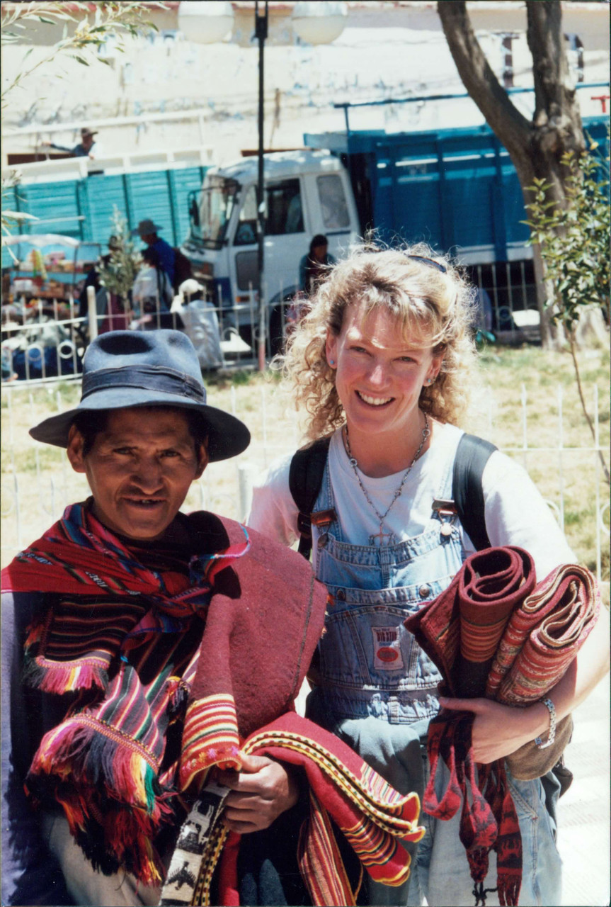 Man from Tarabuco who I would buy many textiles from back in early 80"s