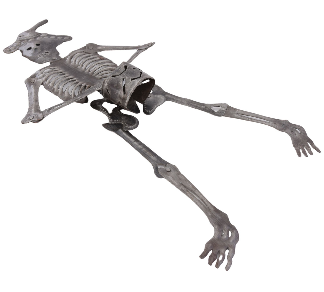 Skeleton Band, Haiti Metal Art, Recycled Steel, Fair Trade Certified Skeleton Band, Haiti Metal Art, Recycled Steel, Fair Trade Certified