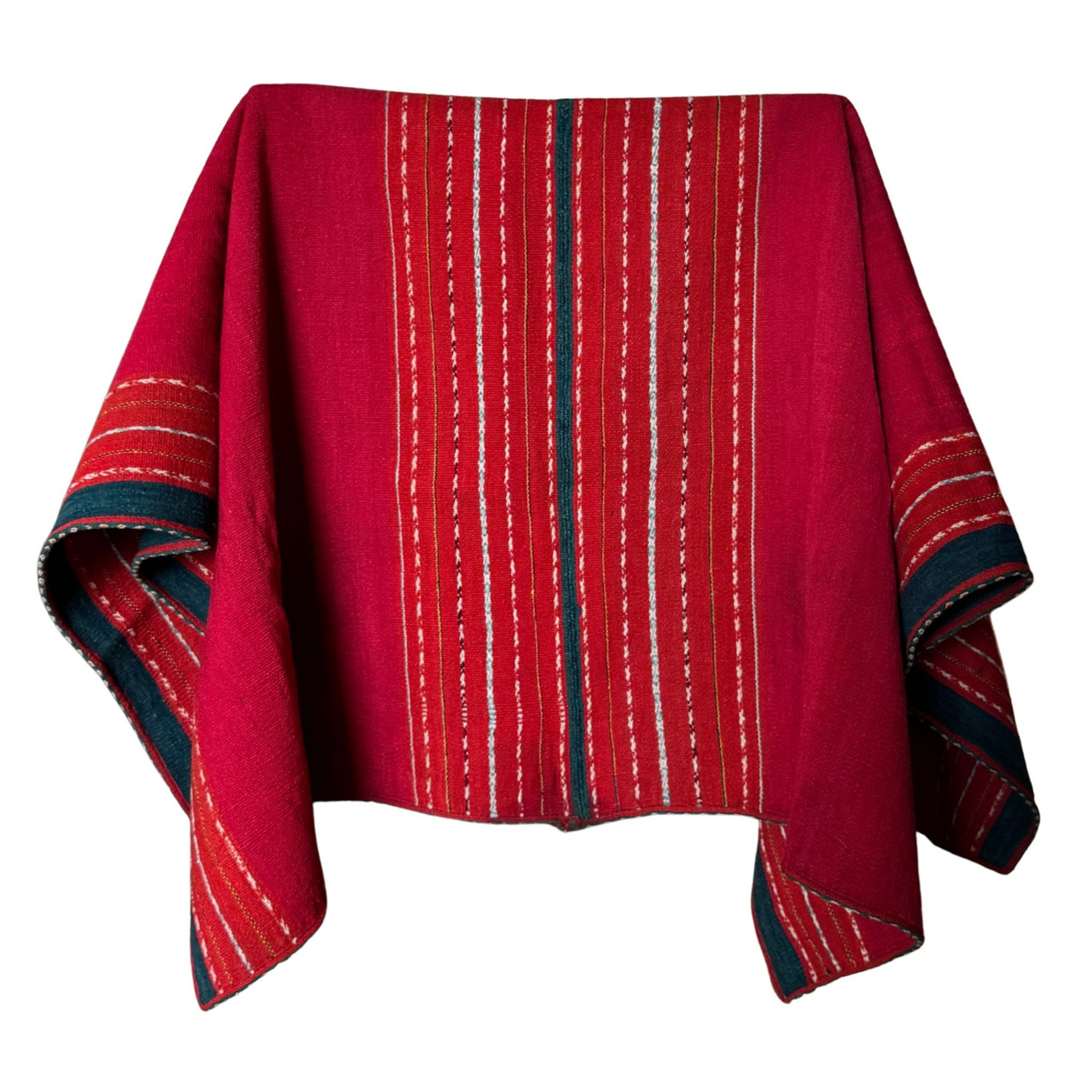 Vintage Tarabuco Manta Aguayo – Finely Woven Bolivian Andean Textile, Natural Dyes Vintage Tarabuco Manta Aguayo – Finely Woven Bolivian Andean Textile, Natural Dyes