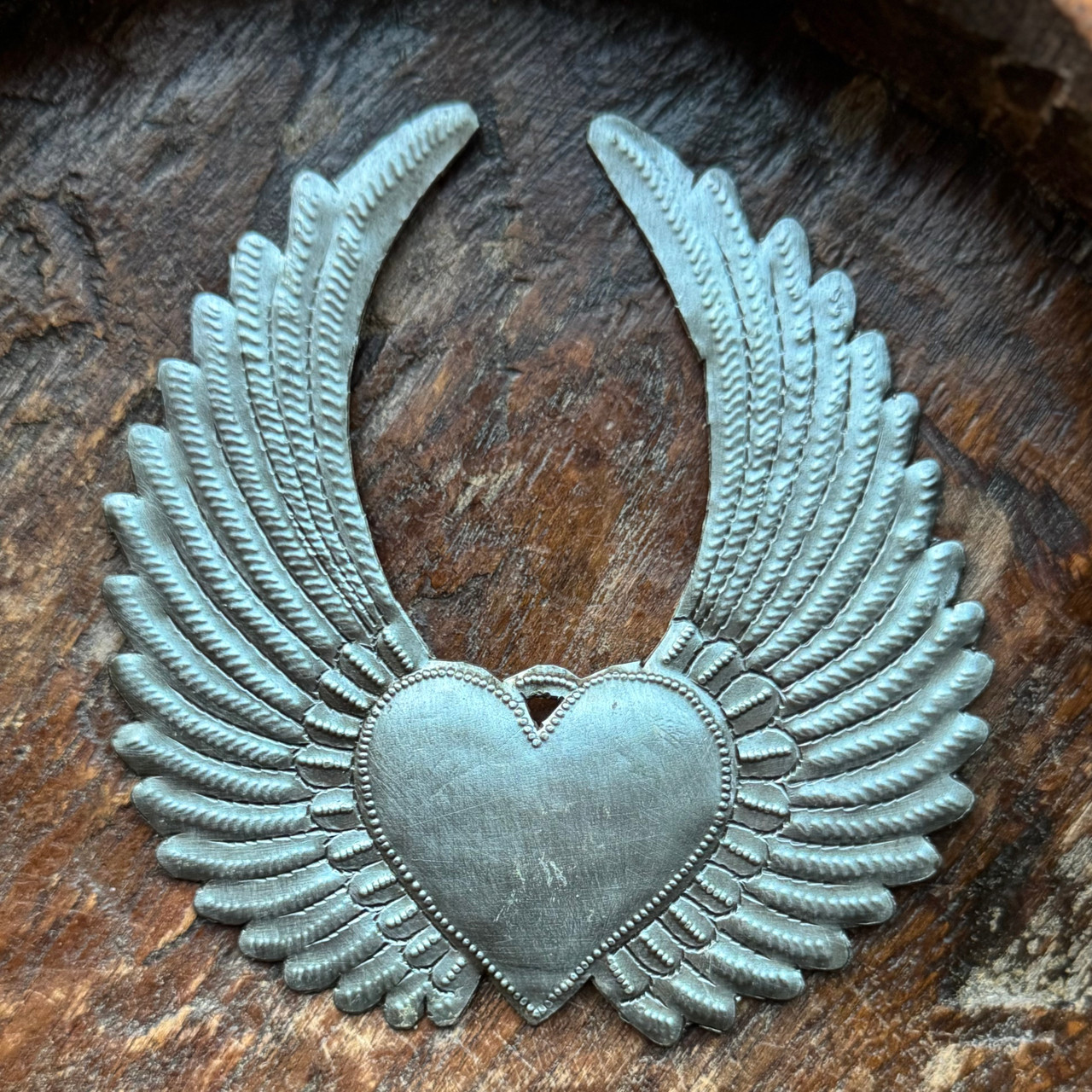 handmade gift from Haiti, metal heart wall art, Haitian folk art, sustainable artisan craft, hammered metal heart, chiseled metal art, Fair Trade handmade gift handmade gift from Haiti, metal heart wall art, Haitian folk art, sustainable artisan craft, hammered metal heart, chiseled metal art, Fair Trade handmade gift
