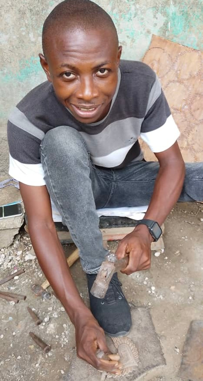 Handmade Haitian Heart with Wings – Fair Trade Metal Art (5" x 5") Handmade Haitian Heart with Wings – Fair Trade Metal Art (5" x 5")