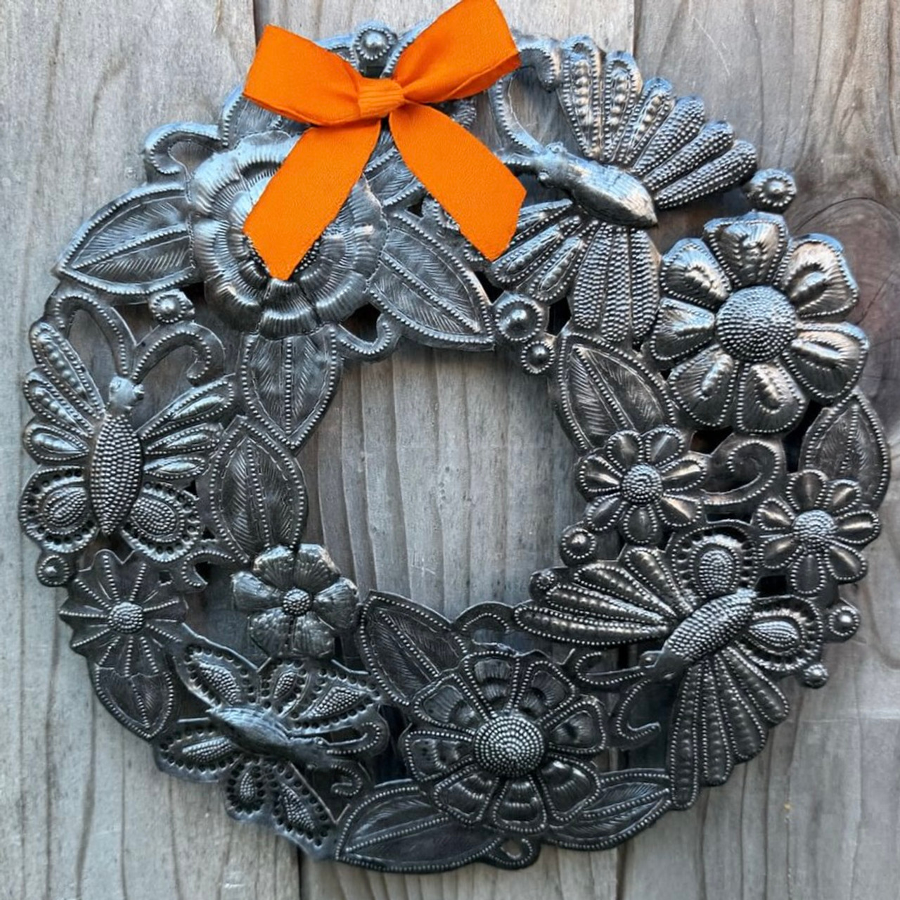 upcycled home accent, artisan metal craft, candle ring centerpiece, unique handmade gift, recycled steel drum art upcycled home accent, artisan metal craft, candle ring centerpiece, unique handmade gift, recycled steel drum art