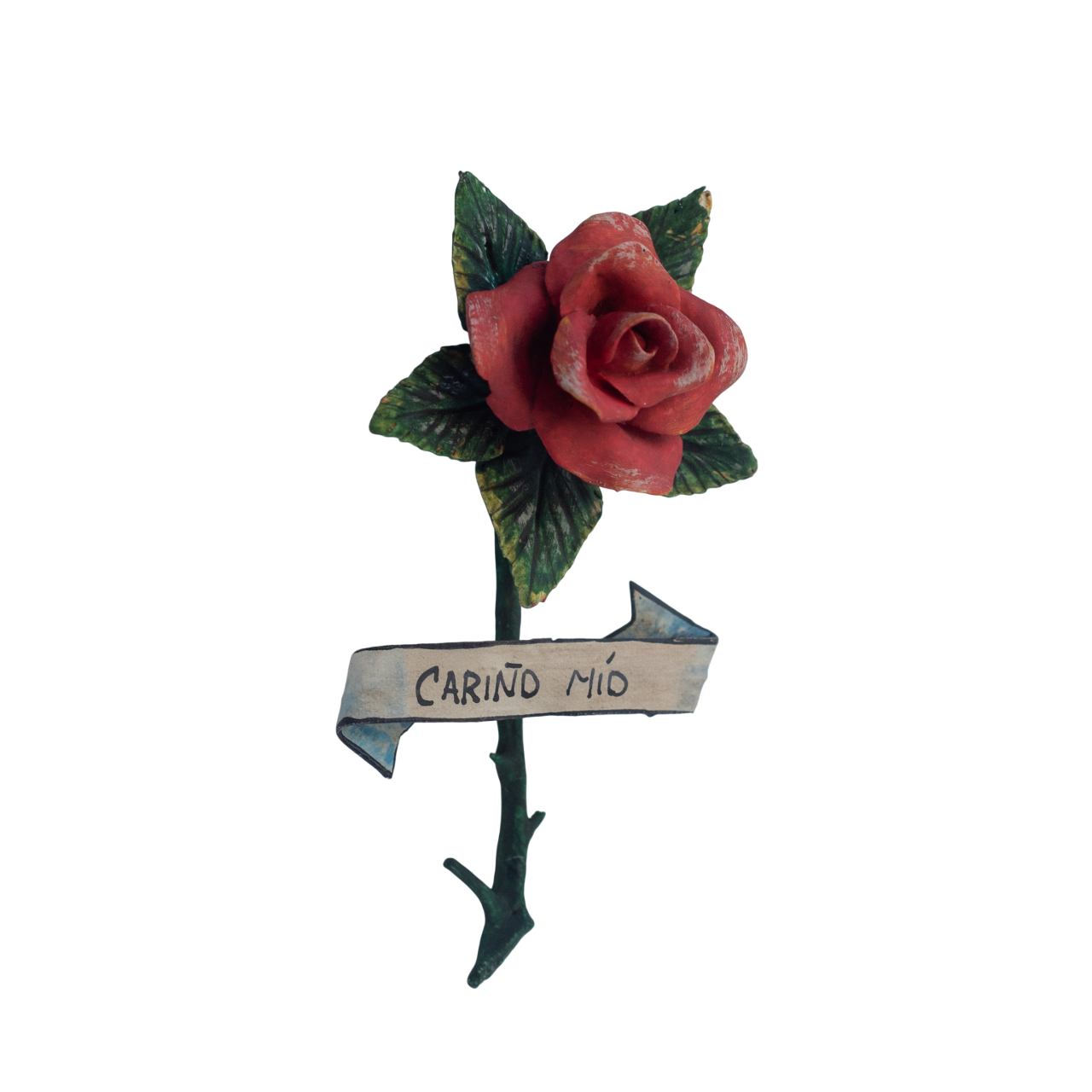 Carino Mio, Carino Mio Ornament, Carino Mio Flor, Peruvian Folk Art, My Dear One Flower, Floral Ornament, Vintage Floral