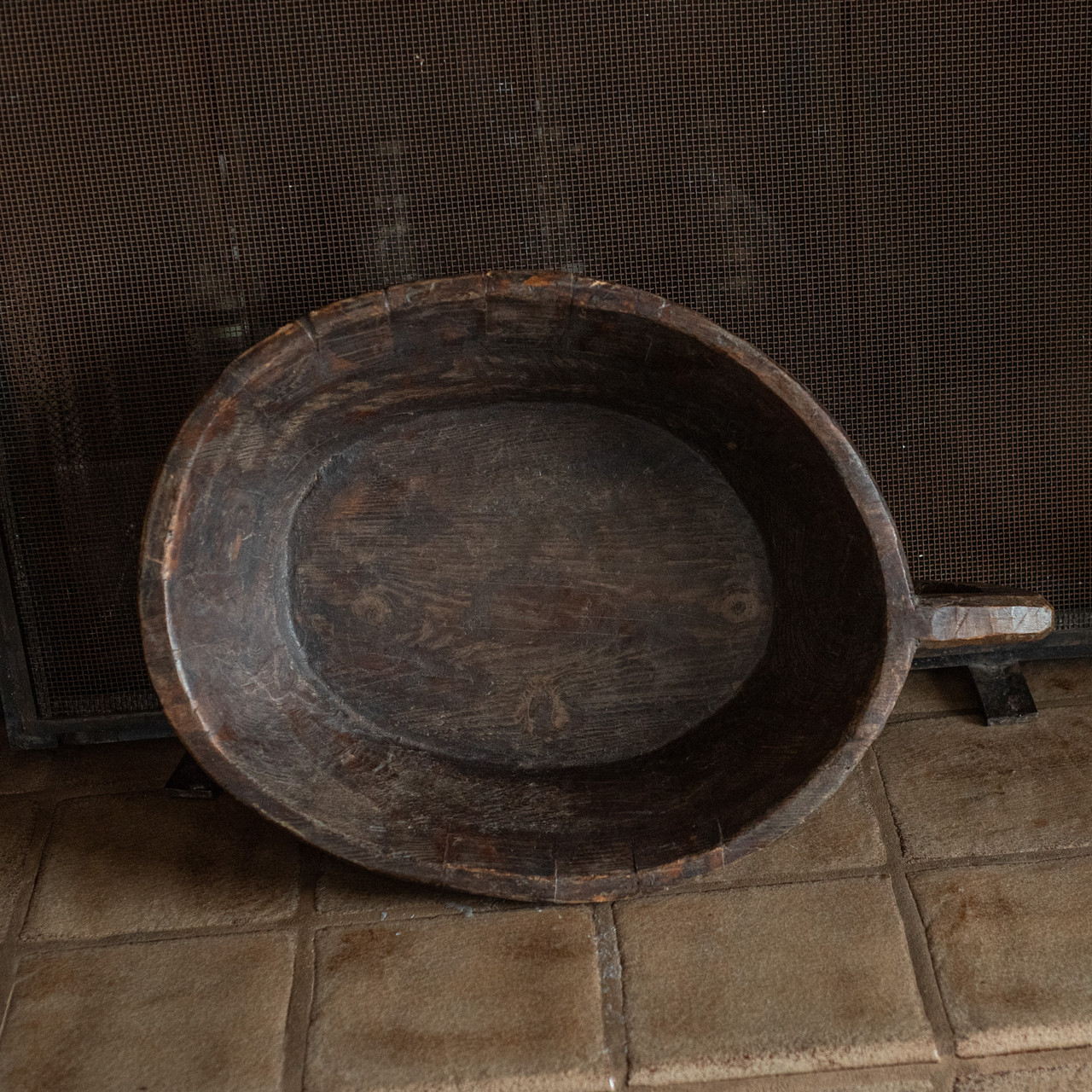 Handcrafted Indian Wooden Chapati Bowl Chapati Dough Bowl Vintage Indian Home, Wooden Chapati Bowl, Wooden Chapati Dough Bowl, Handcrafted Chapati Bowl, Vintage Chapati Folk Art, Indian Home, Indian Housewarming Gift