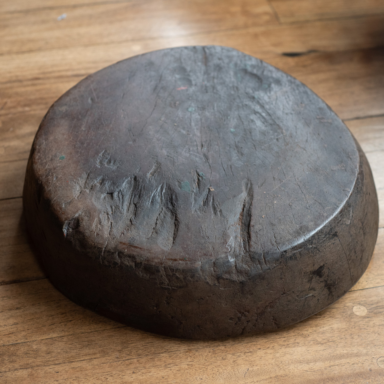 Handcrafted Indian Wooden Chapati Bowl Chapati Dough Bowl Vintage Indian Home, Wooden Chapati Bowl, Wooden Chapati Dough Bowl, Handcrafted Chapati Bowl, Vintage Chapati Folk Art, Indian Home, Indian Housewarming Gift, Dark Brown Chapati Bowls