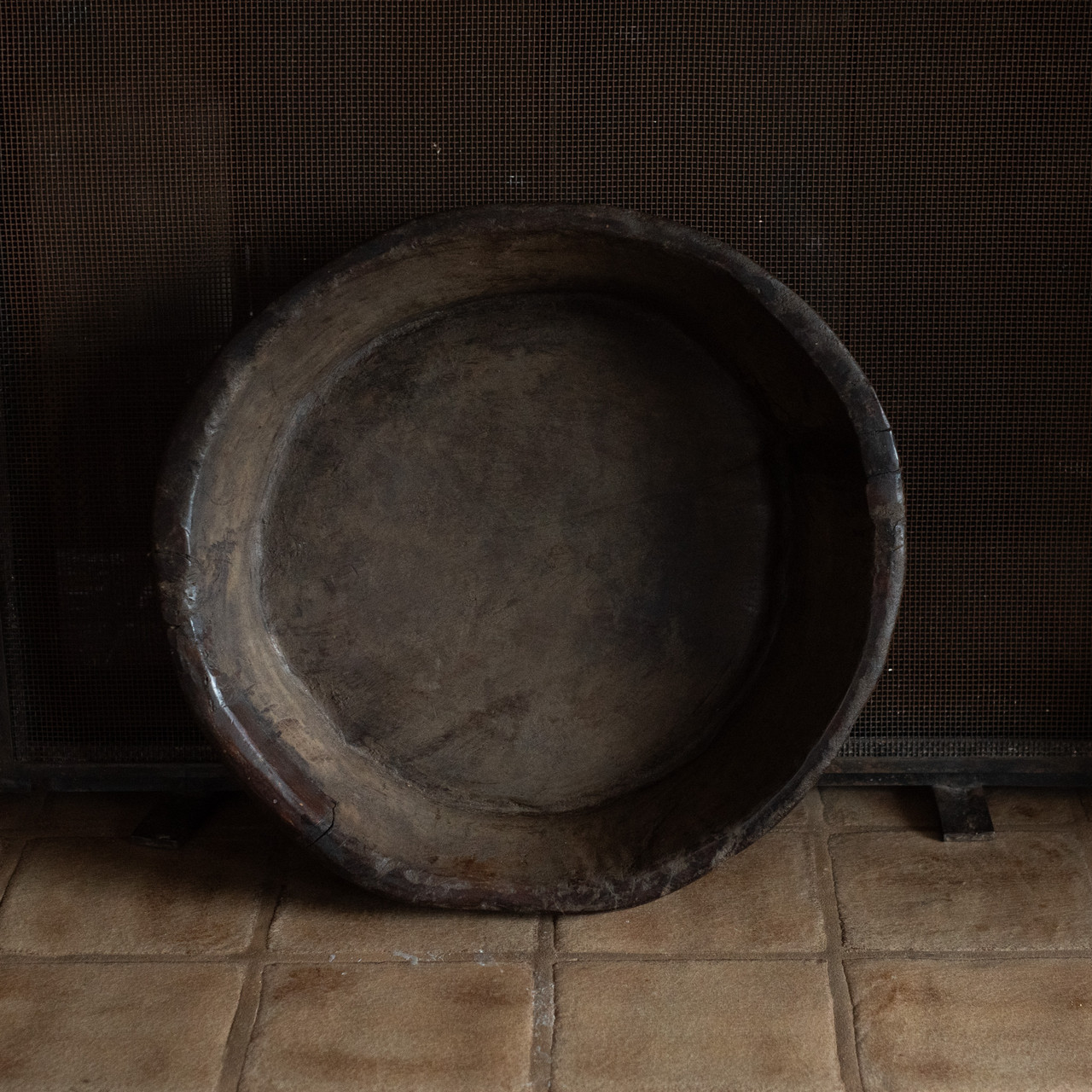 Handcrafted Indian Wooden Chapati Bowl Chapati Dough Bowl Vintage Indian Home, Wooden Chapati Bowl, Wooden Chapati Dough Bowl, Handcrafted Chapati Bowl, Vintage Chapati Folk Art, Indian Home, Indian Housewarming Gift, Dark Brown Chapati Bowls