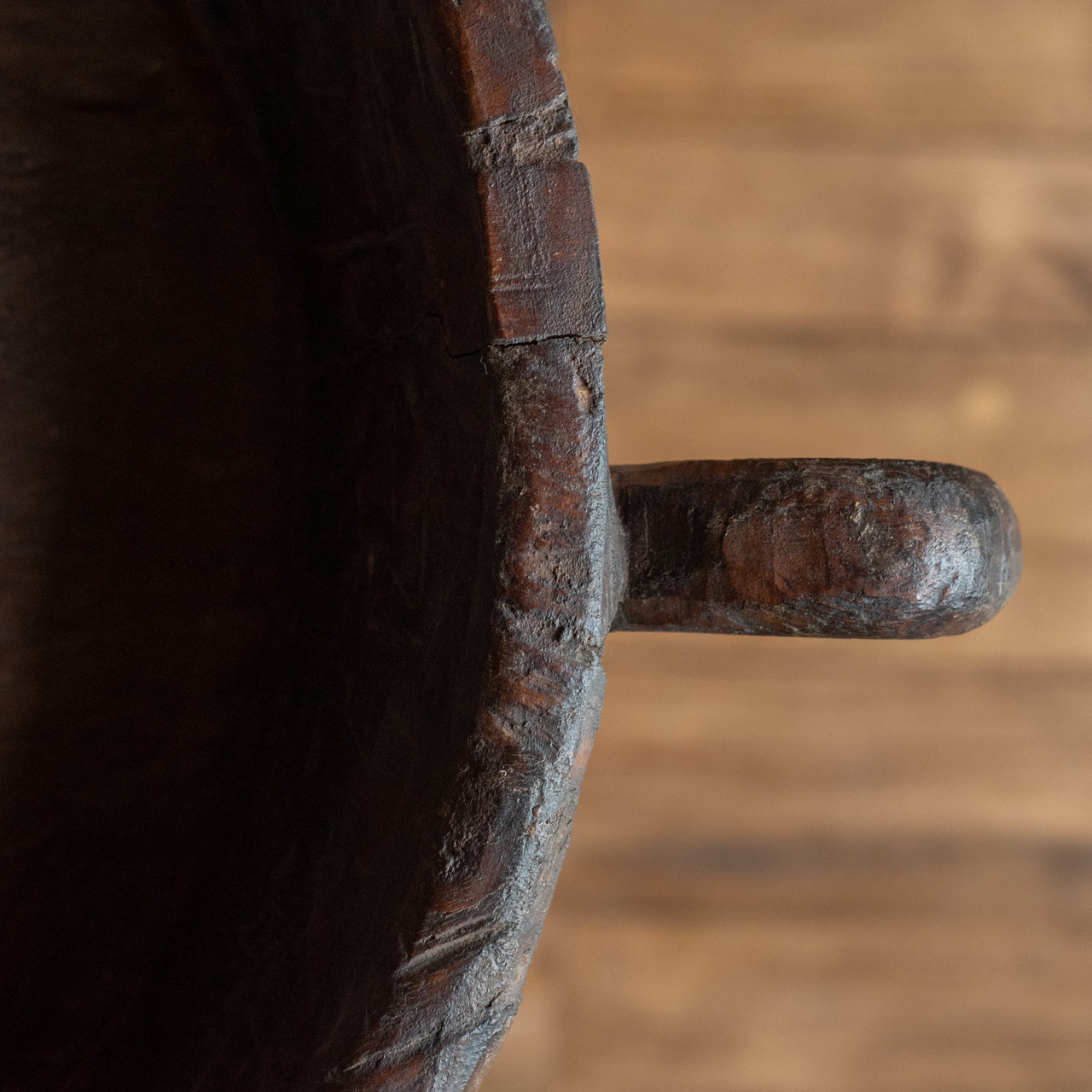Handcrafted Indian Wooden Chapati Bowl Chapati Dough Bowl Vintage Indian Home, Wooden Chapati Bowl, Wooden Chapati Dough Bowl, Handcrafted Chapati Bowl, Vintage Chapati Folk Art, Indian Home, Indian Housewarming Gift, Dark Brown Chapati Bowls