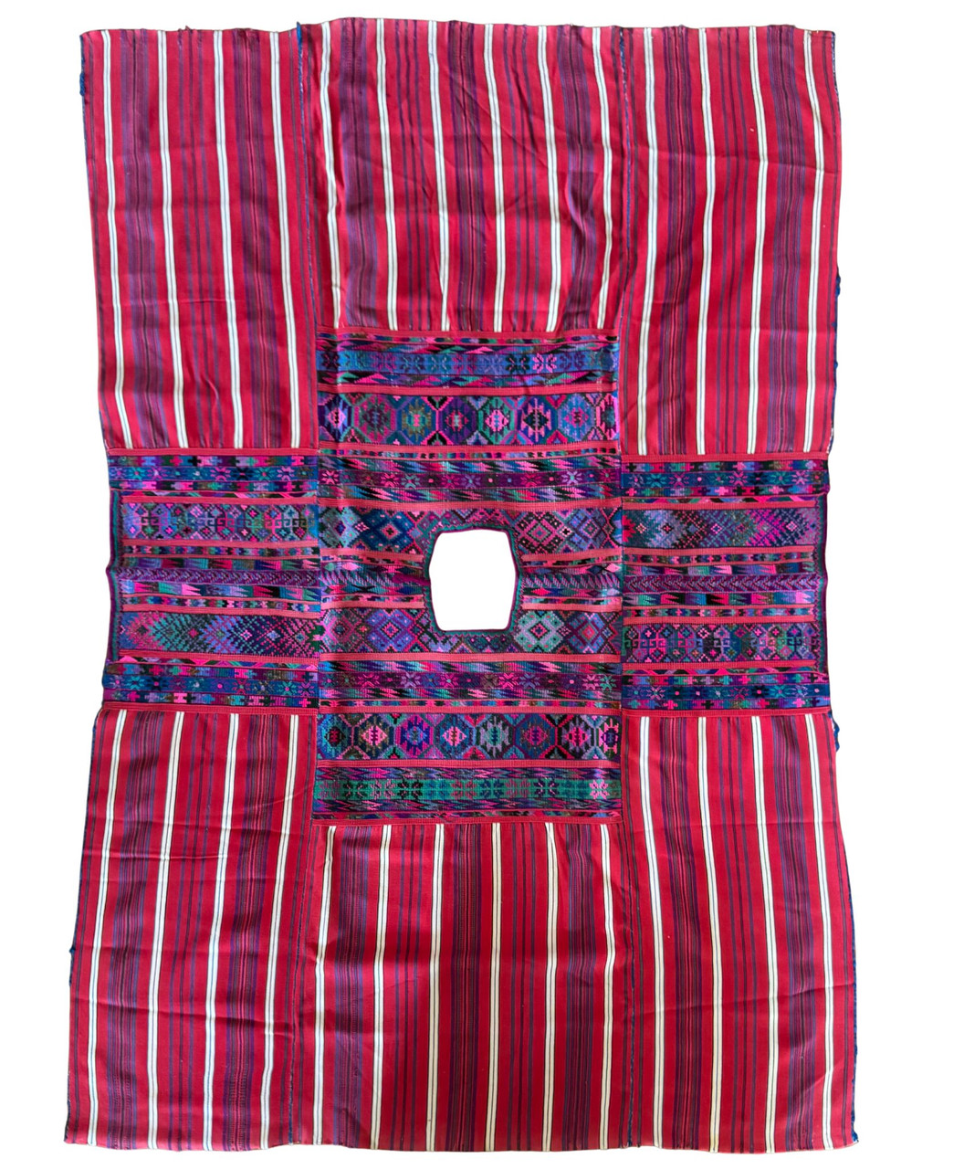 indigenous Guatemalan clothing, traditional Mayan blouse, backstrap loom weaving, embroidered huipil