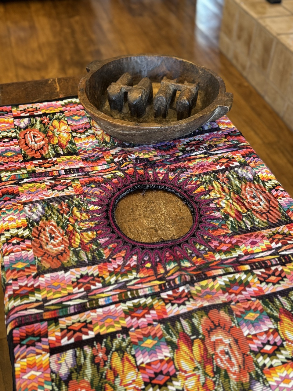 collectible huipil, vintage Guatemalan weaving, handmade indigenous dress