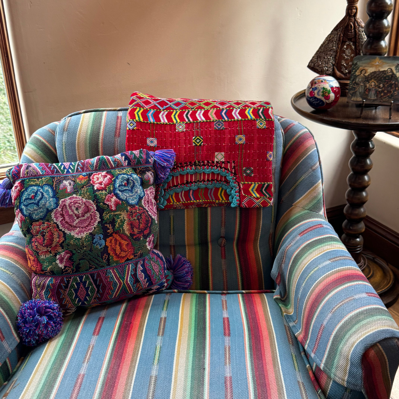 collectible huipil, traditional Mayan dress, woven cotton huipil, ethnographic textile