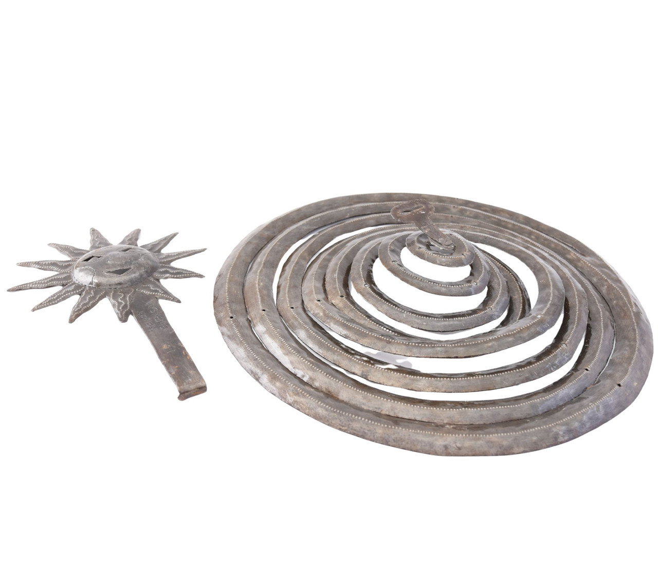 Fair Trade folk art
Handmade garden art
Haitian oil drum art
Metal yard art
Indoor outdoor metal decor