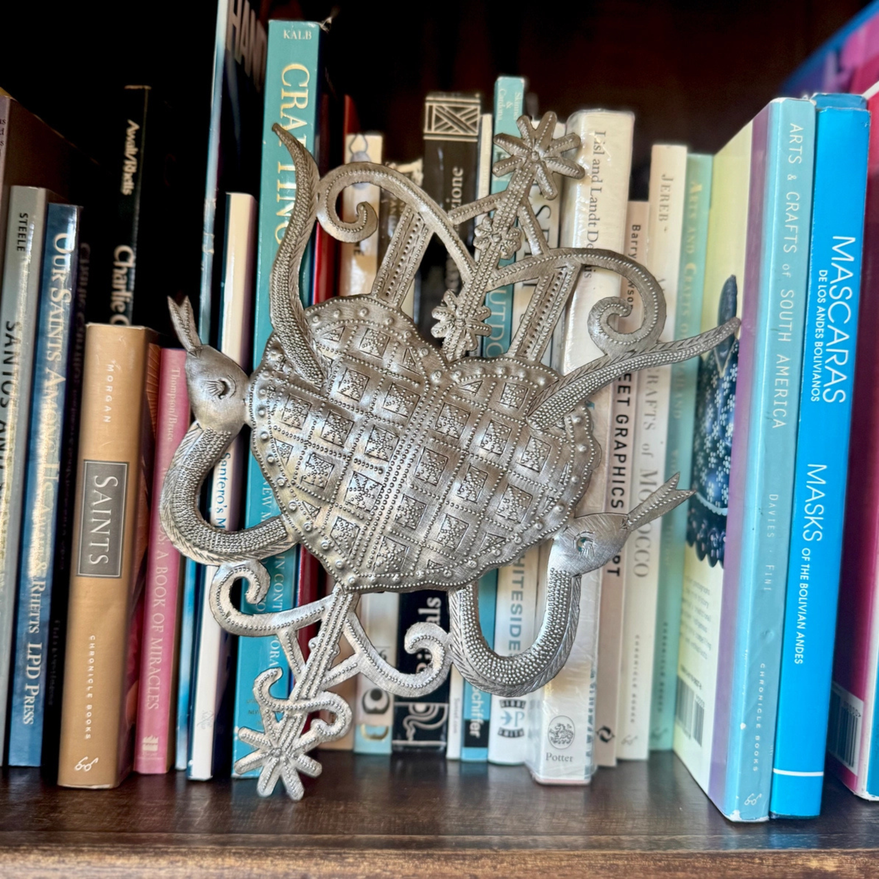 FAIR TRADE & ETHICALLY MADE – Your purchase supports Haitian artisan communities and preserves cultural craftsmanship.