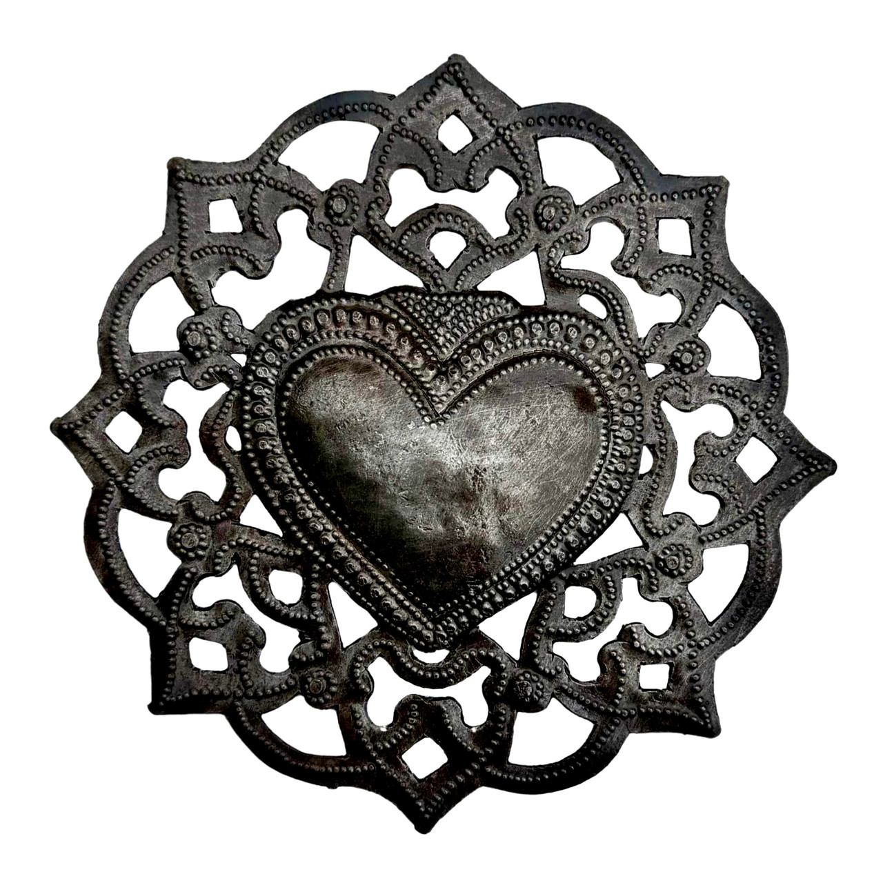 mandala heart wall art
sacred heart decor