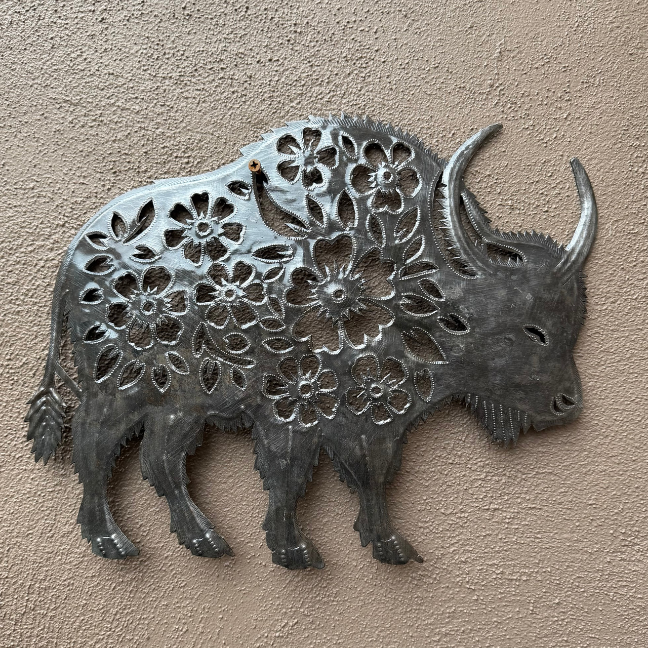 lodge decor rustic
cabin wall art
Haitian metal art
wildlife wall decor
rustic metal art