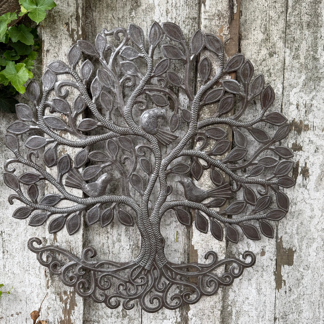 tree of life wall art large
spiritual wall decor
nature wall art metal
Haitian metal art