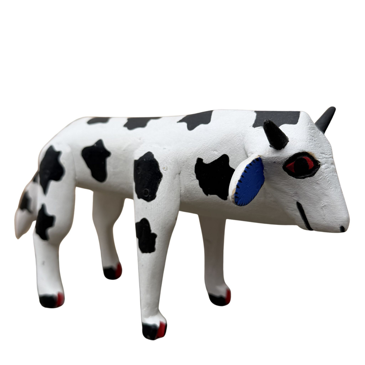 1990s alebrije
vintage alebrije
Oaxacan alebrije
alebrije cow
Mexican folk art