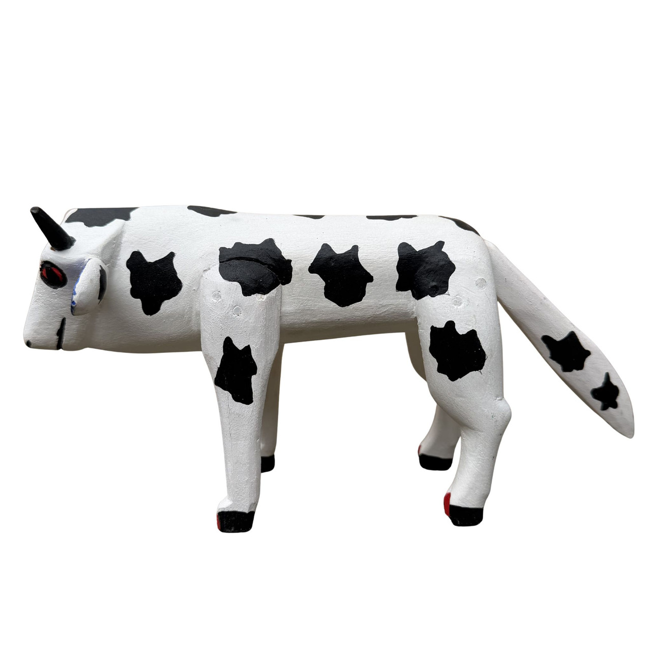 Oaxaca wood carving
Mexican sculpture
folk art animal figure
rustic alebrije
collectible folk art
traditional alebrije