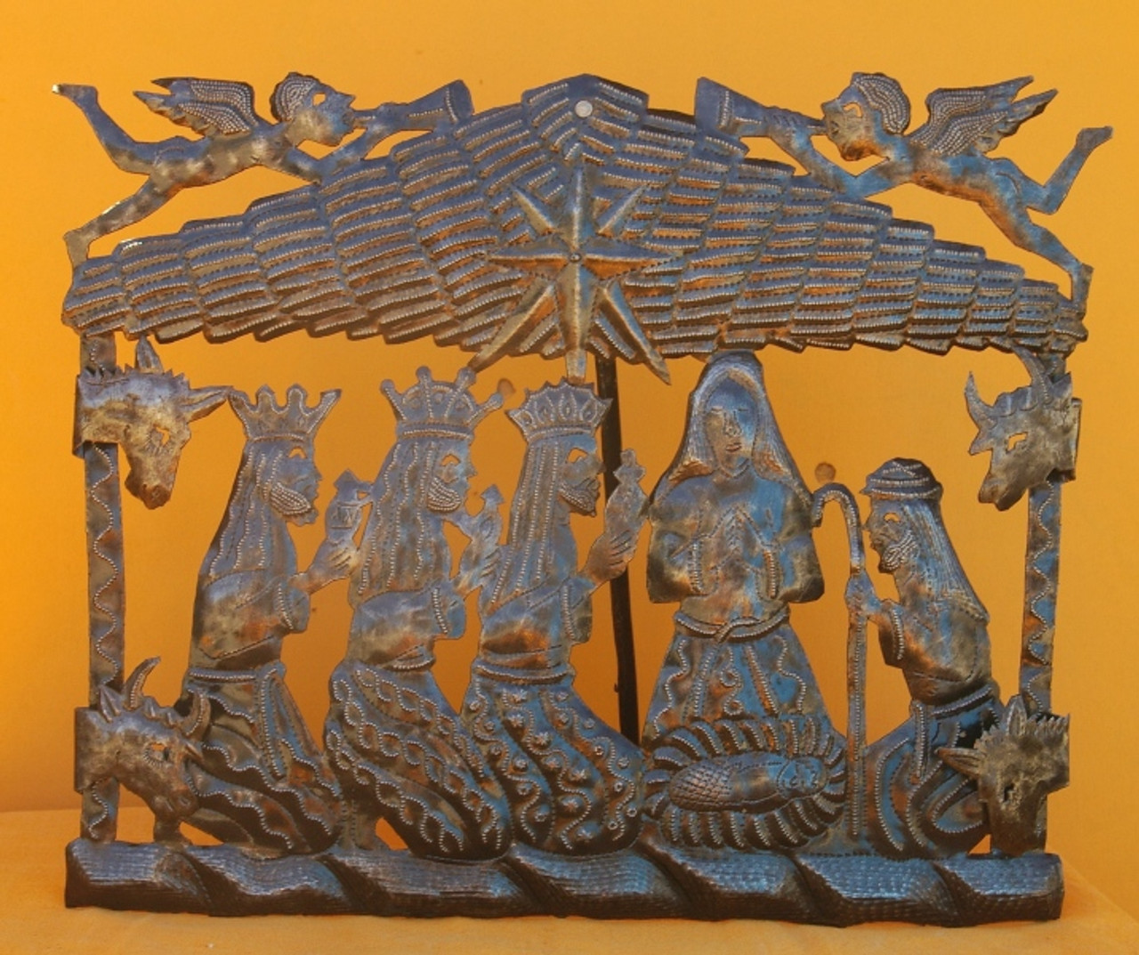 Manger Scene Nativity by Winston  REC125  17" x 14"