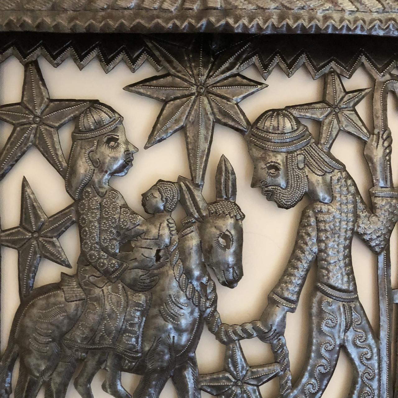 Artisan Made Christmas Decoration, Bethlehem Nativity Scene Haiti Artisan Made Christmas Decoration, Bethlehem Nativity Scene Haiti