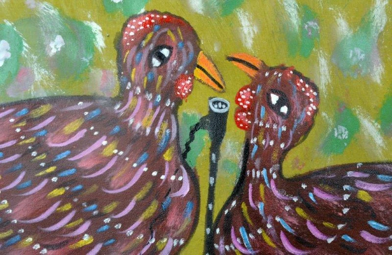 Haitian Primitivism, Haitian Primitive Art, Primitivism Art, Vintage Primitivism Art 