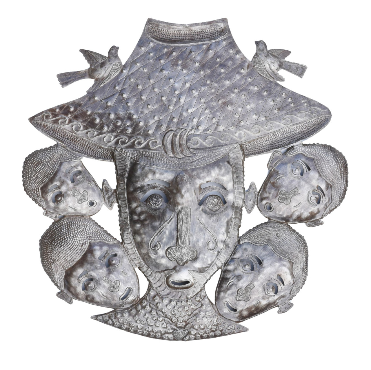 Papa Zaka, Farmer, Farm Life, Farm Living, Limited Edition, One-of-a-Kind, Mask, Unique Art Papa Zaka, Farmer, Farm Life, Farm Living, Limited Edition, One-of-a-Kind, Mask, Unique Art